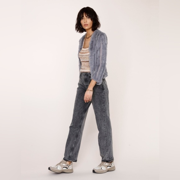 Heartloom Rosa Rabbit Fur Jacket Rain - Picture 10 of 10